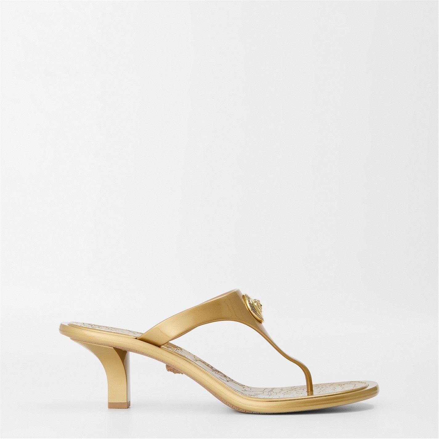  Versace Sandal 55 Ld53 Gold Gold