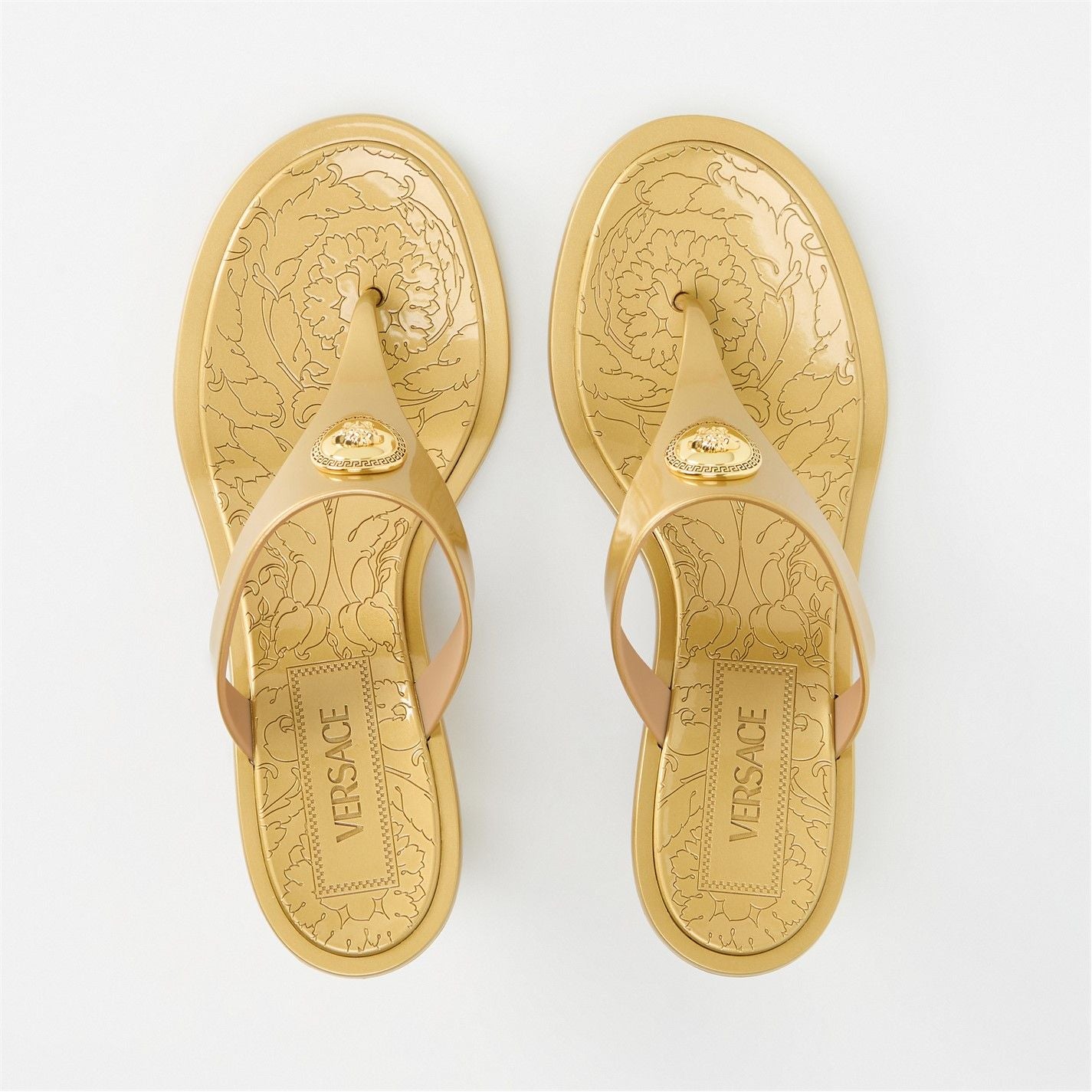  Versace Sandal 55 Ld53 Gold Gold