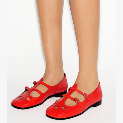 Tory Burch Violet Mary Jane BLAZING RED
