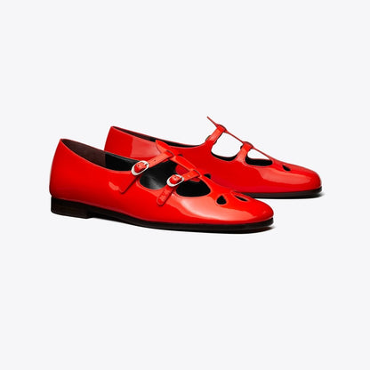 Tory Burch Violet Mary Jane BLAZING RED