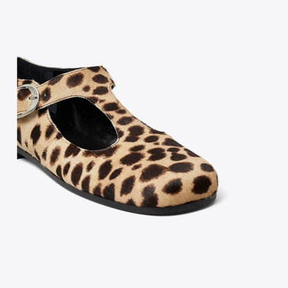 Tory Burch Violet T-Strap CHEETAH SPOTS