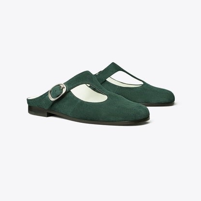 Tory Burch Violet T-Strap Mule WARM TEAL