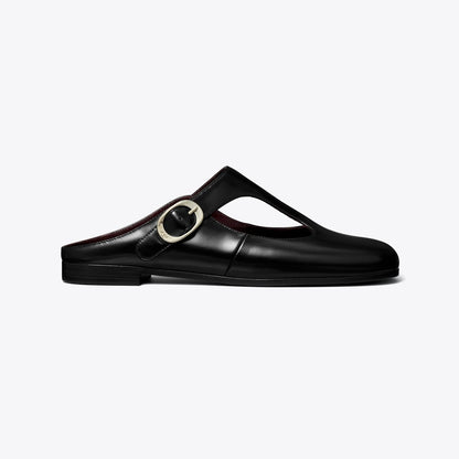 Tory Burch Violet T-Strap Mule PERFECT BLACK