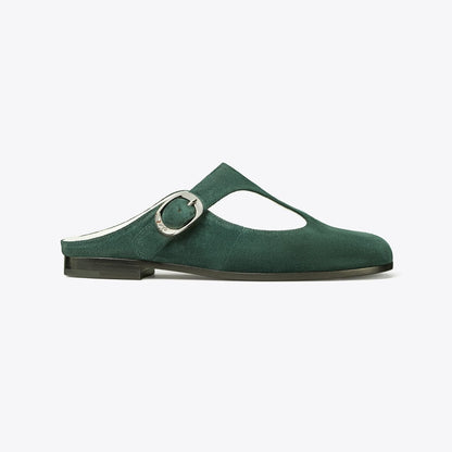 Tory Burch Violet T-Strap Mule WARM TEAL