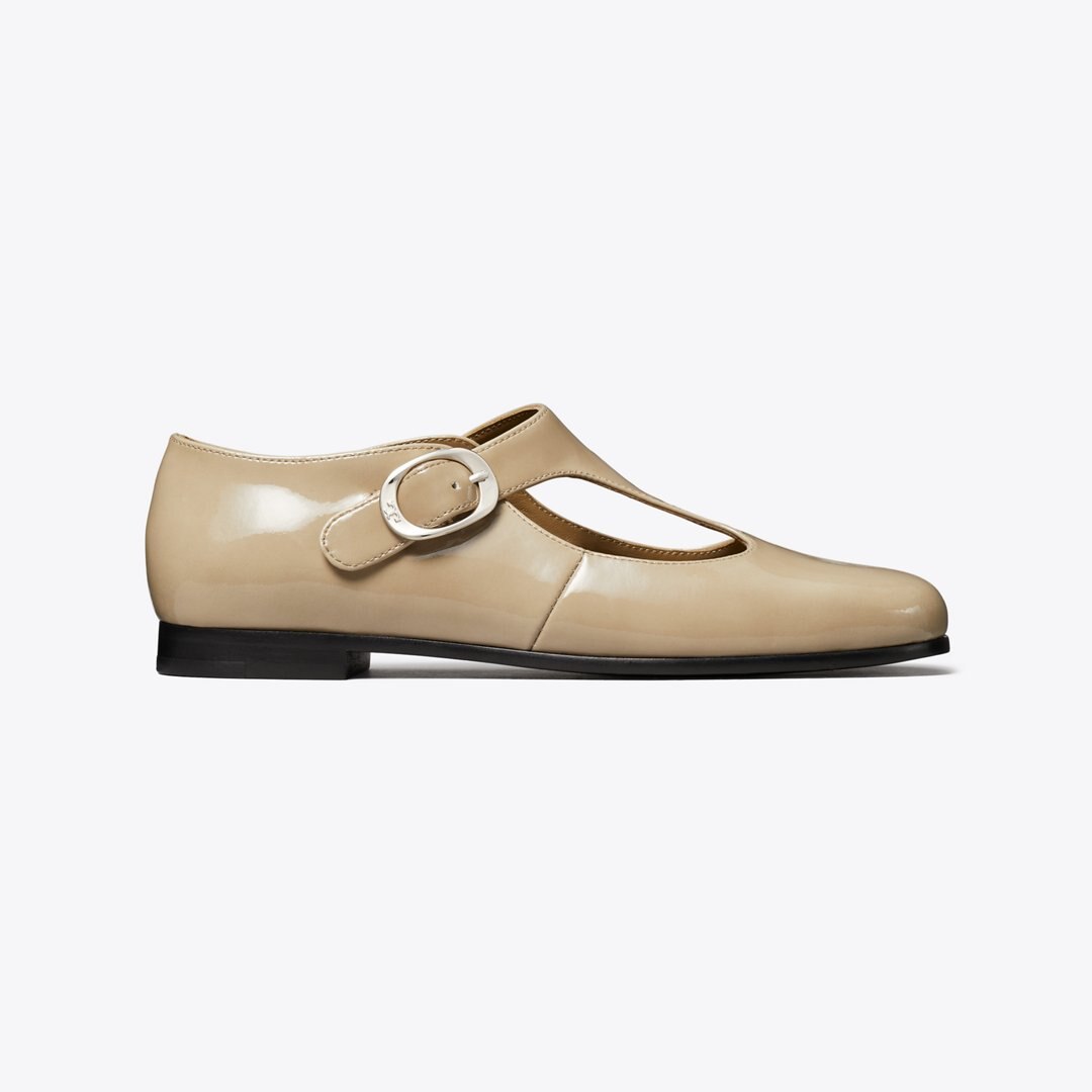 Tory Burch Violet T-Strap MOON SHELL