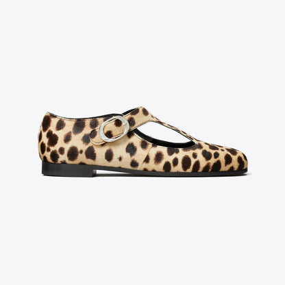 Tory Burch Violet T-Strap CHEETAH SPOTS