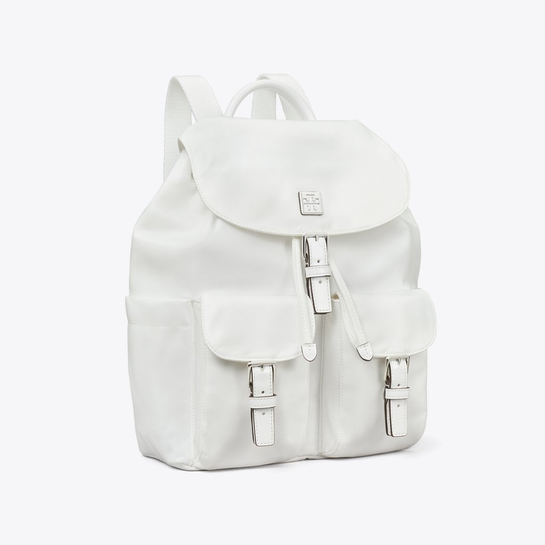 Tory Burch Virginia Backpack White