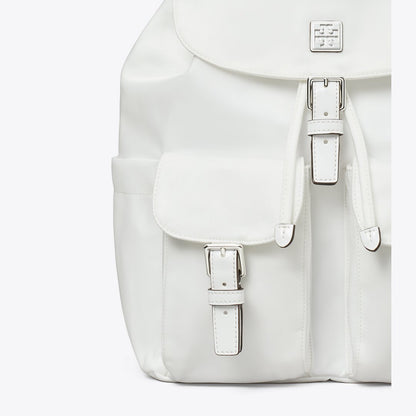 Tory Burch Virginia Backpack White