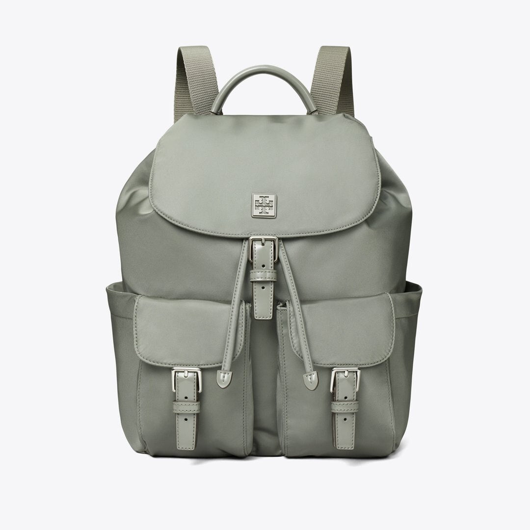 Tory Burch Virginia Backpack Shale Rock