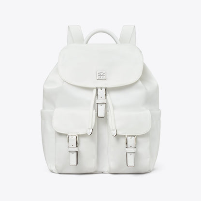 Tory Burch Virginia Backpack White