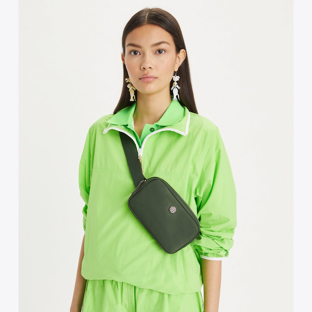 Tory Burch Virginia Belt Bag Basil
