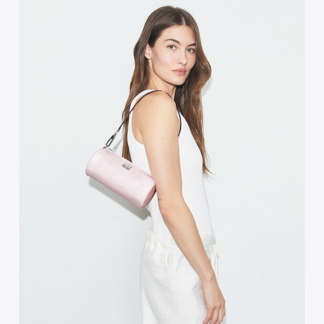 Tory Burch Virginia Cylinder Bag Pink