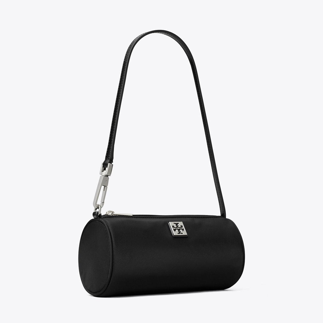 Tory Burch Virginia Cylinder Bag Black