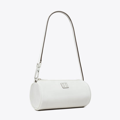 Tory Burch Virginia Cylinder Bag White