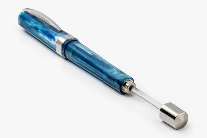 Visconti Opera Demo Carousel Blue Cotton Candy Fountain Pen Broad Nib Kp32-02-Fpab