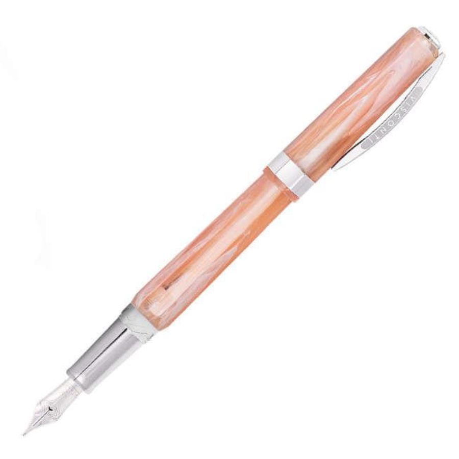 Visconti Opera Demo Carousel Cotton Candy Pink Fountain Pen Fine Nib Kp32-05-Fpaf