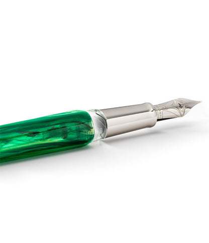 Visconti Opera Demo Carousel Mint Fountain Pen Medium Nib Kp32-04-Fpam