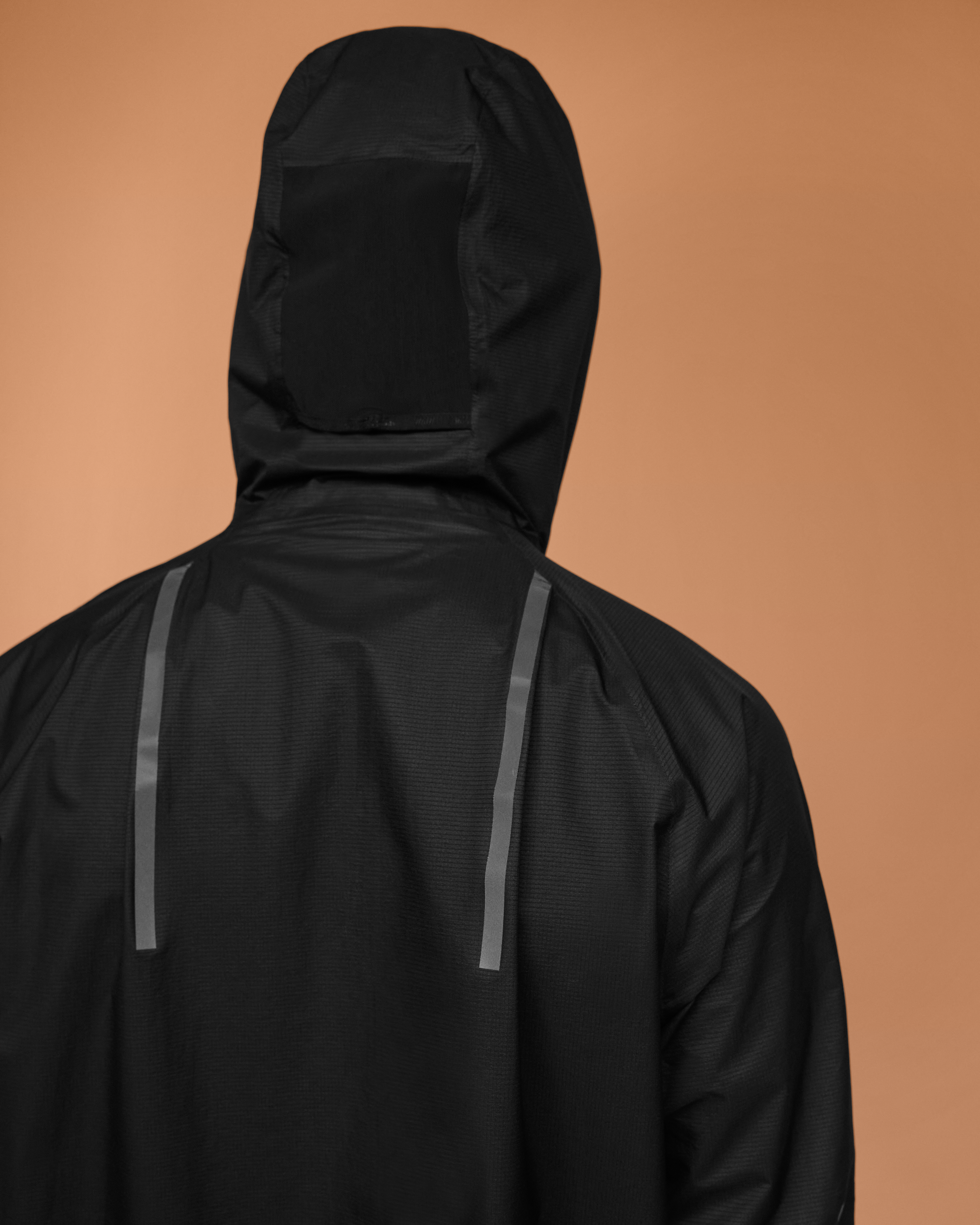 on ultra jacket Black