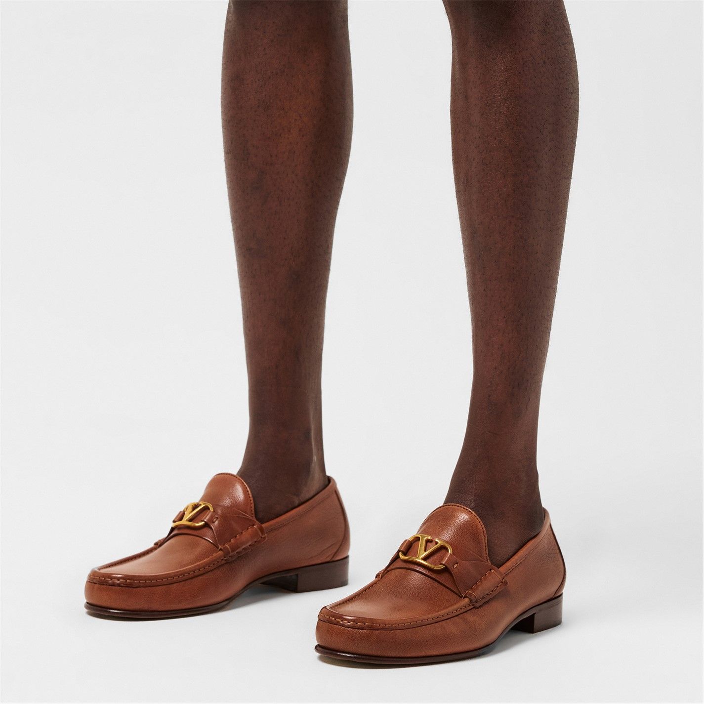  Vlogo Signature Loafers Tobacco
