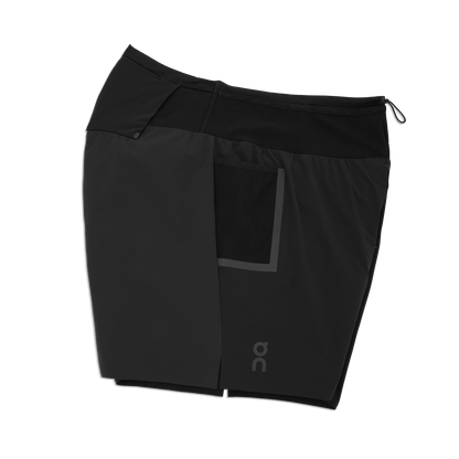 on ultra shorts Black
