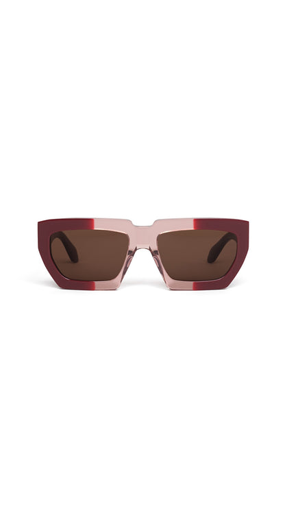 Alaïa Melted Rectangular Sunglasses