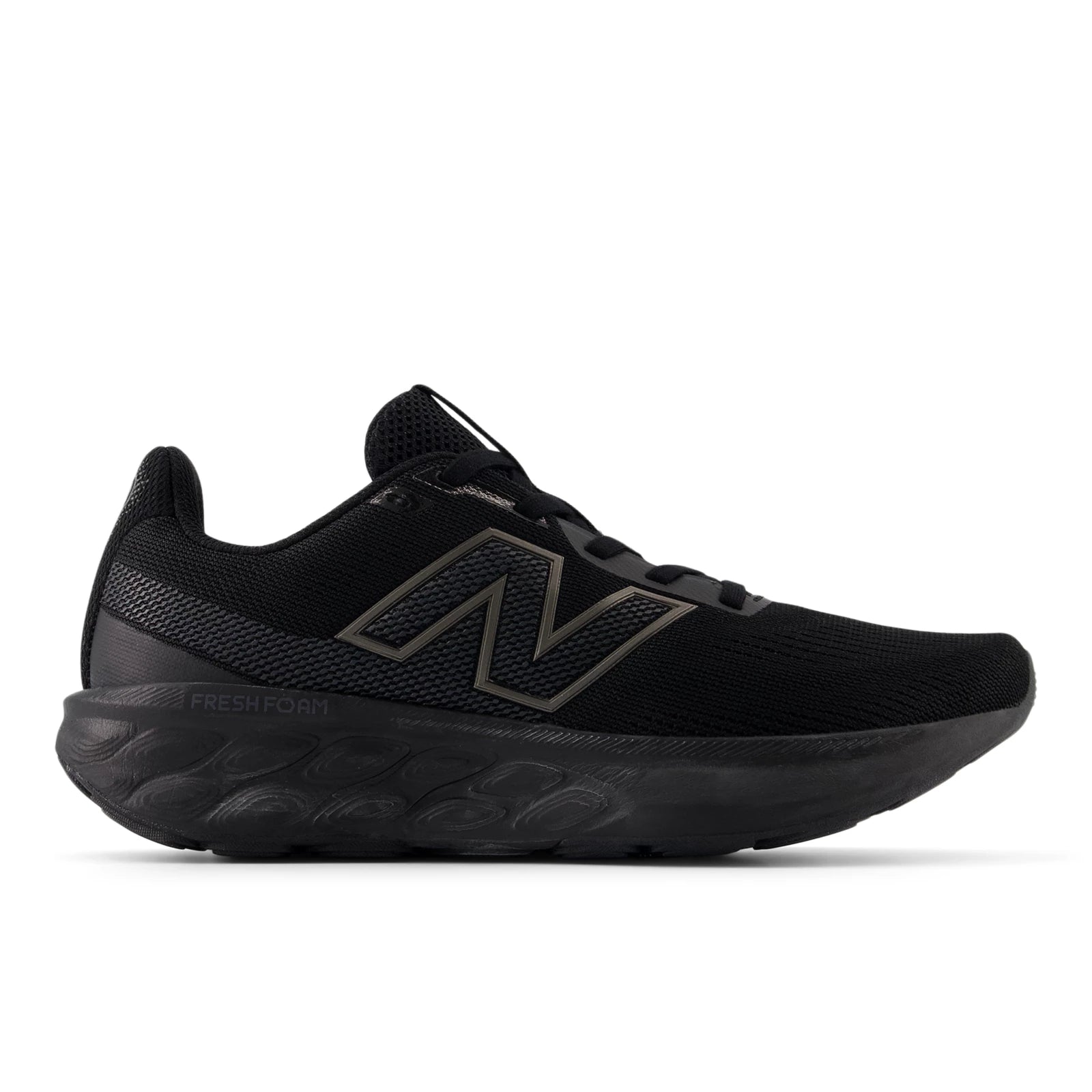 New Balance Fresh Foam 520V9 Black With Black Metallic And Magnet Womens Black With Black Metallic And Magnet