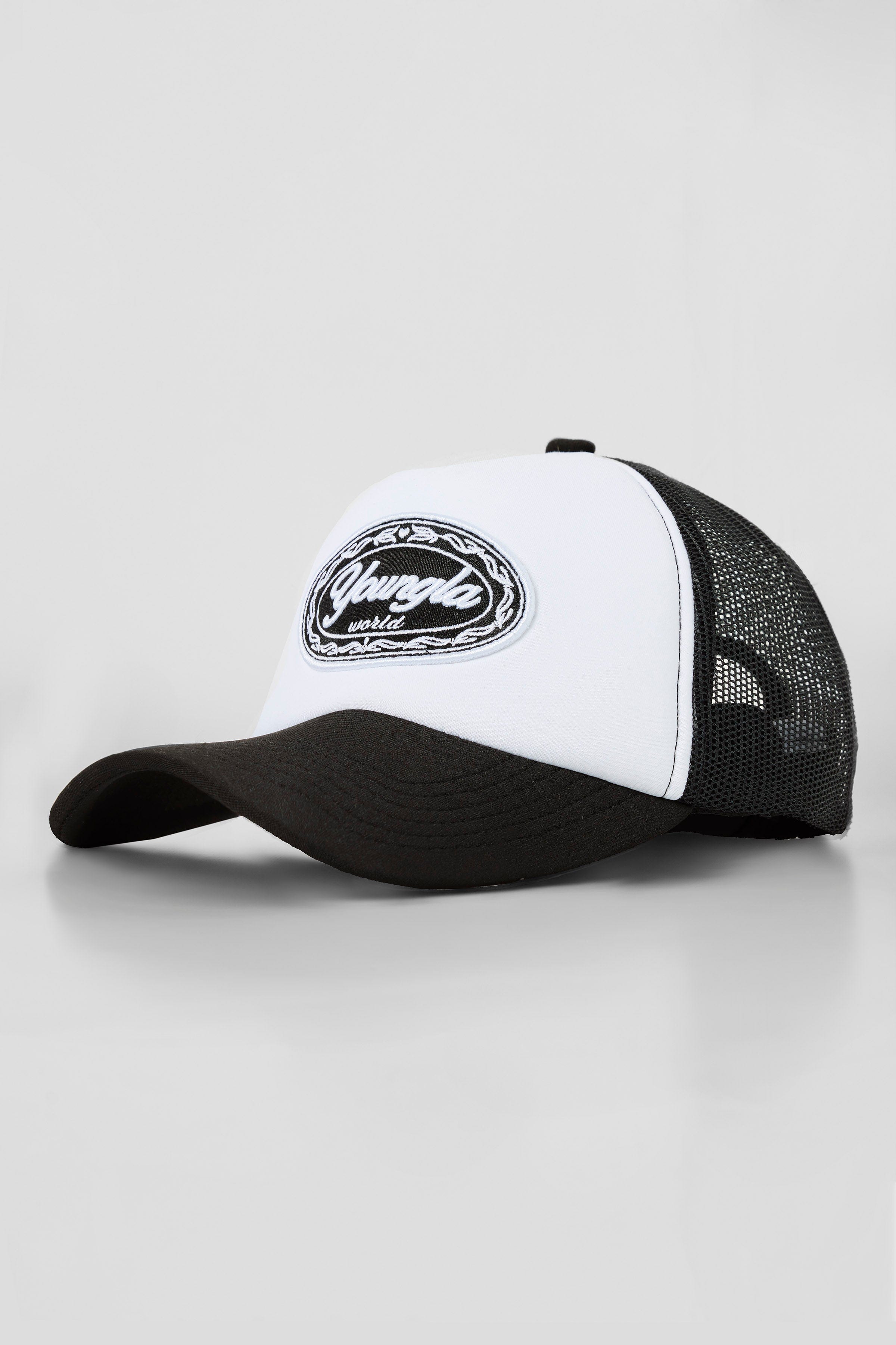 YoungLA W636 Flashback Trucker Hat Black