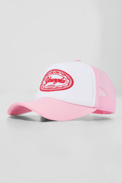 YoungLA W636 Flashback Trucker Hat Black