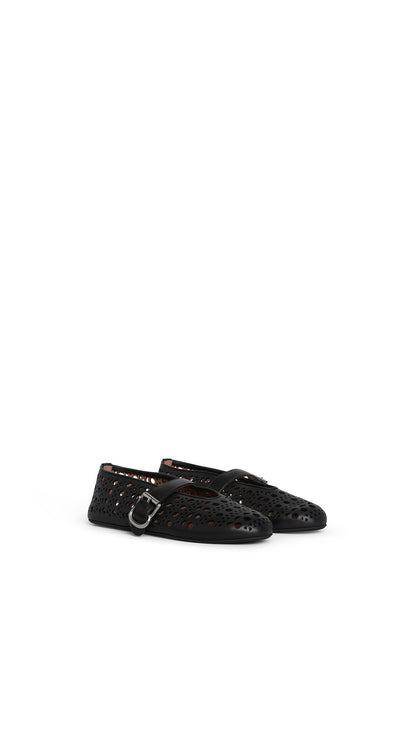 Alaïa Ballet Flats In Vienne Lambskin