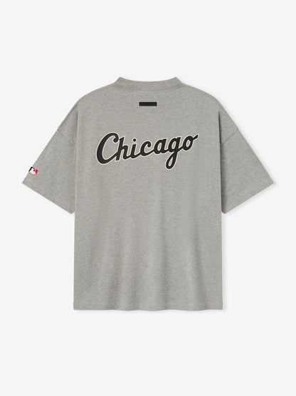 Essentials White Sox 90S Tee Concrete Heather