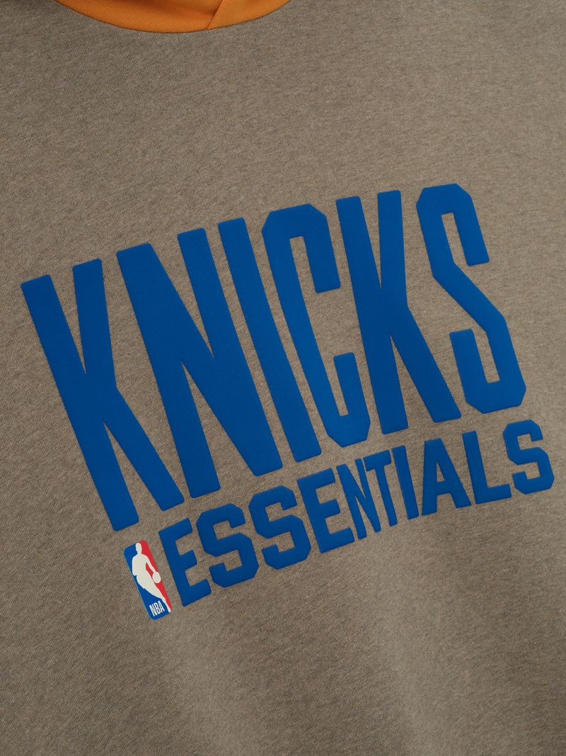 Essentials Knicks Sport Hoodie Homestead Heather/Orange