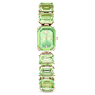 Swarovski Watch Octagon Cut Bracelet Green Champagne Gold-Tone Finish SW5729842