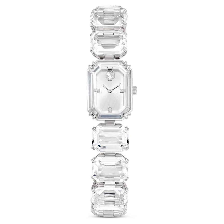 Swarovski Watch Octagon Cut Bracelet White Stainless Steel SW5729182