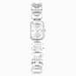 Swarovski Watch Octagon Cut Bracelet White Stainless Steel SW5729182