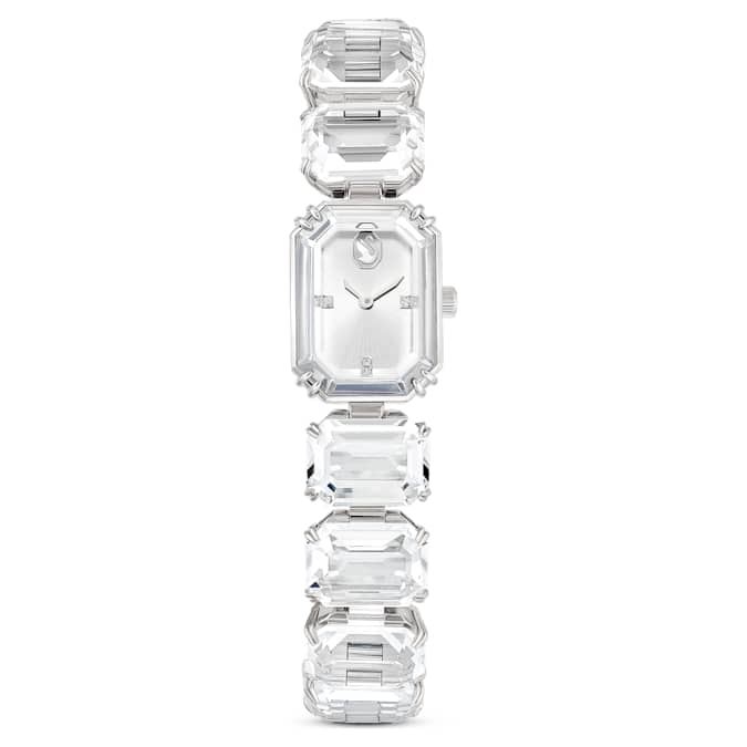 Swarovski Watch Octagon Cut Bracelet White Stainless Steel SW5729182