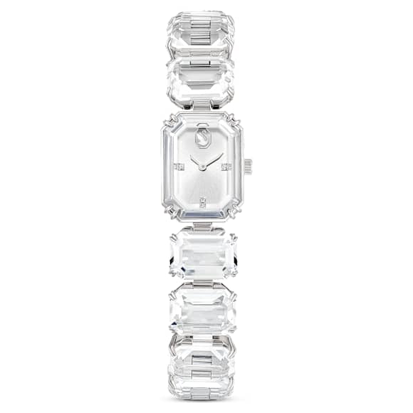 Swarovski Watch Octagon Cut Bracelet White Stainless Steel SW5729182