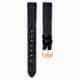 Swarovski Watch Strap 13 Mm (0.51") Width Leather Black Rose Gold-Tone Finish SW5674160
