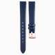 Swarovski Watch Strap 14 Mm (0.55") Width Leather Blue Rose Gold-Tone Finish SW5674146