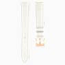 Swarovski Watch Strap 16 Mm (0.63") Width Leather Strap White SW5687031