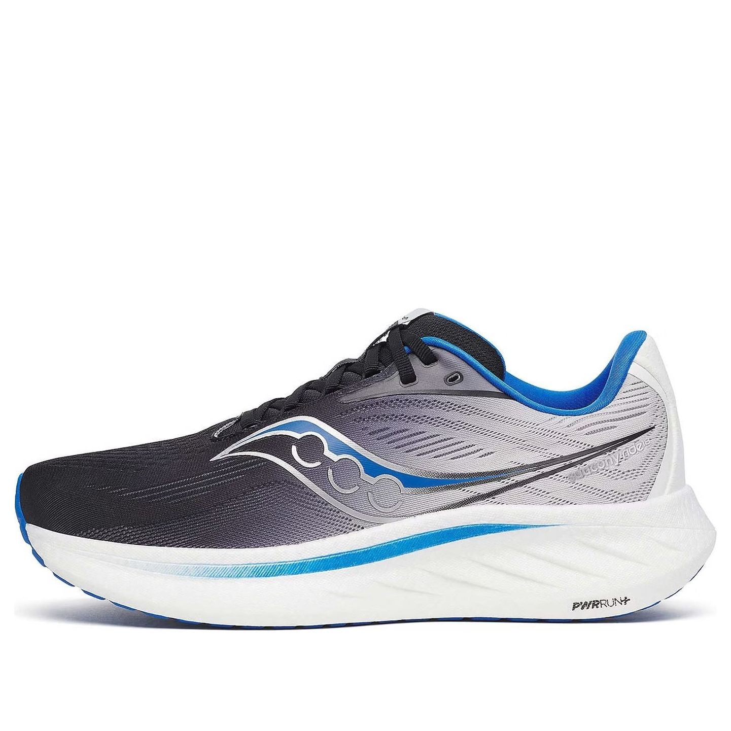 Saucony Ride 18 Black Skydiver