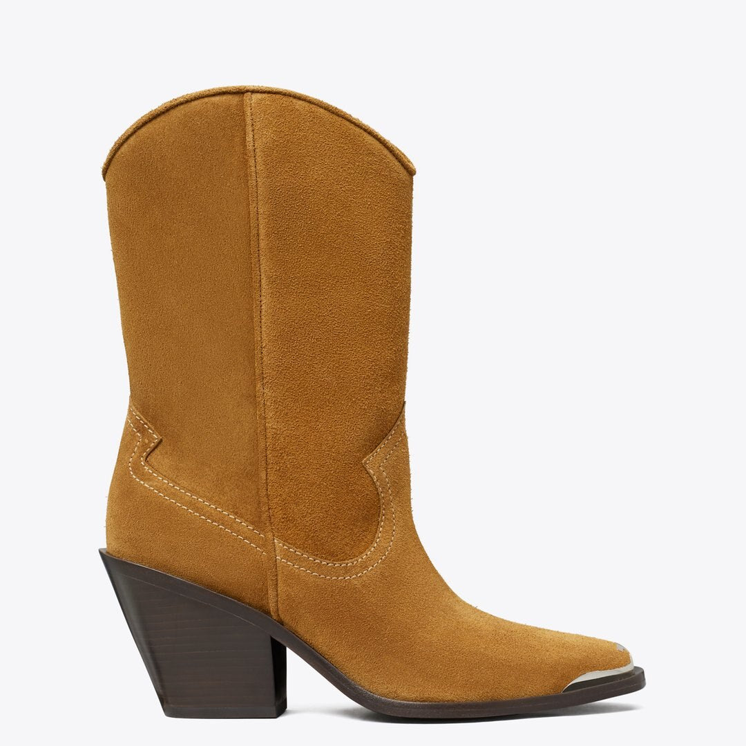Tory Burch Western Boot TOASTED GINGER / CAPPUCINO