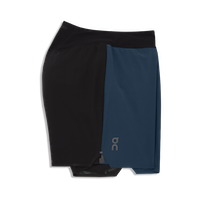 on lightweight shorts Navy | Black