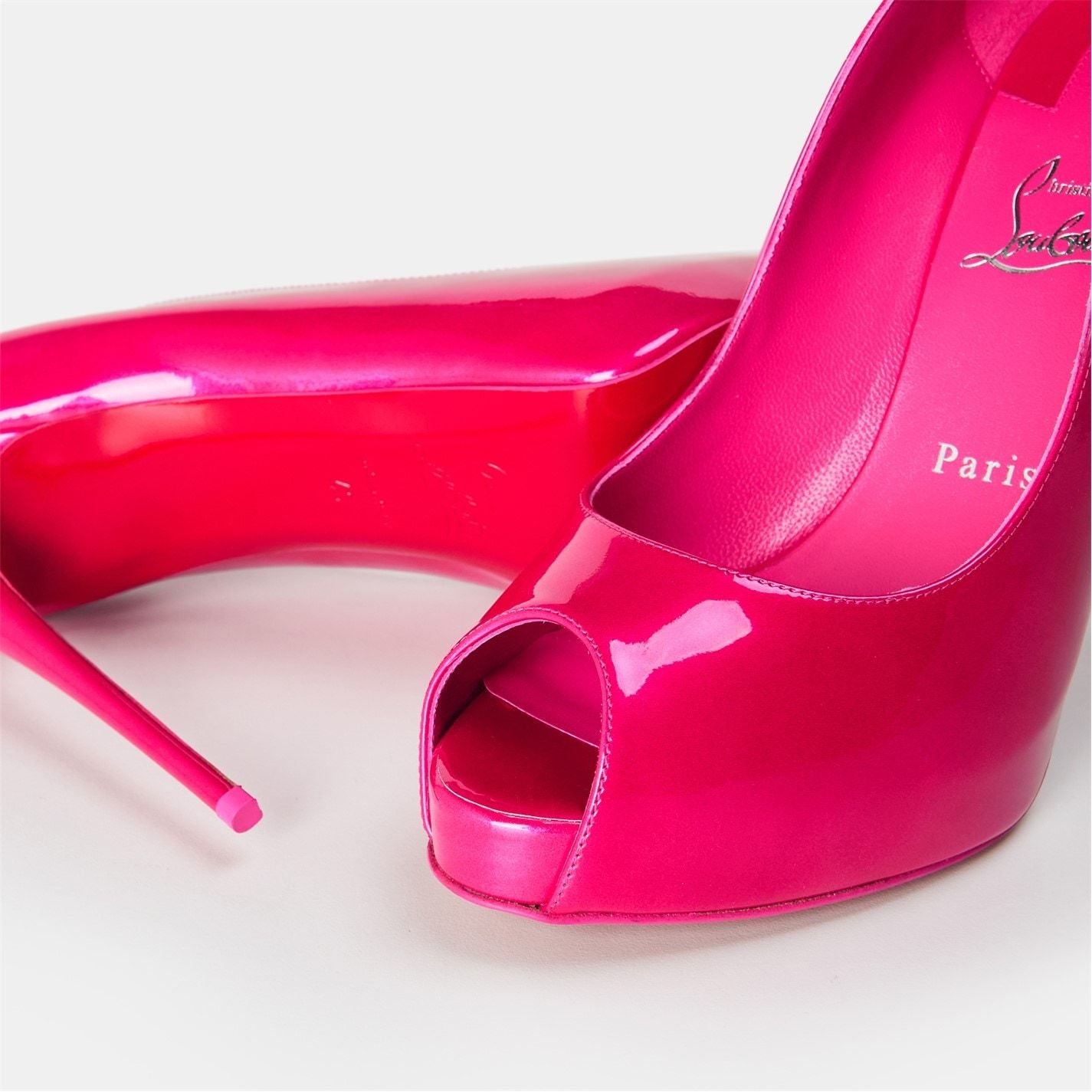  Women's Hot Chick Alta Leather Pumps 120mm Pinup
