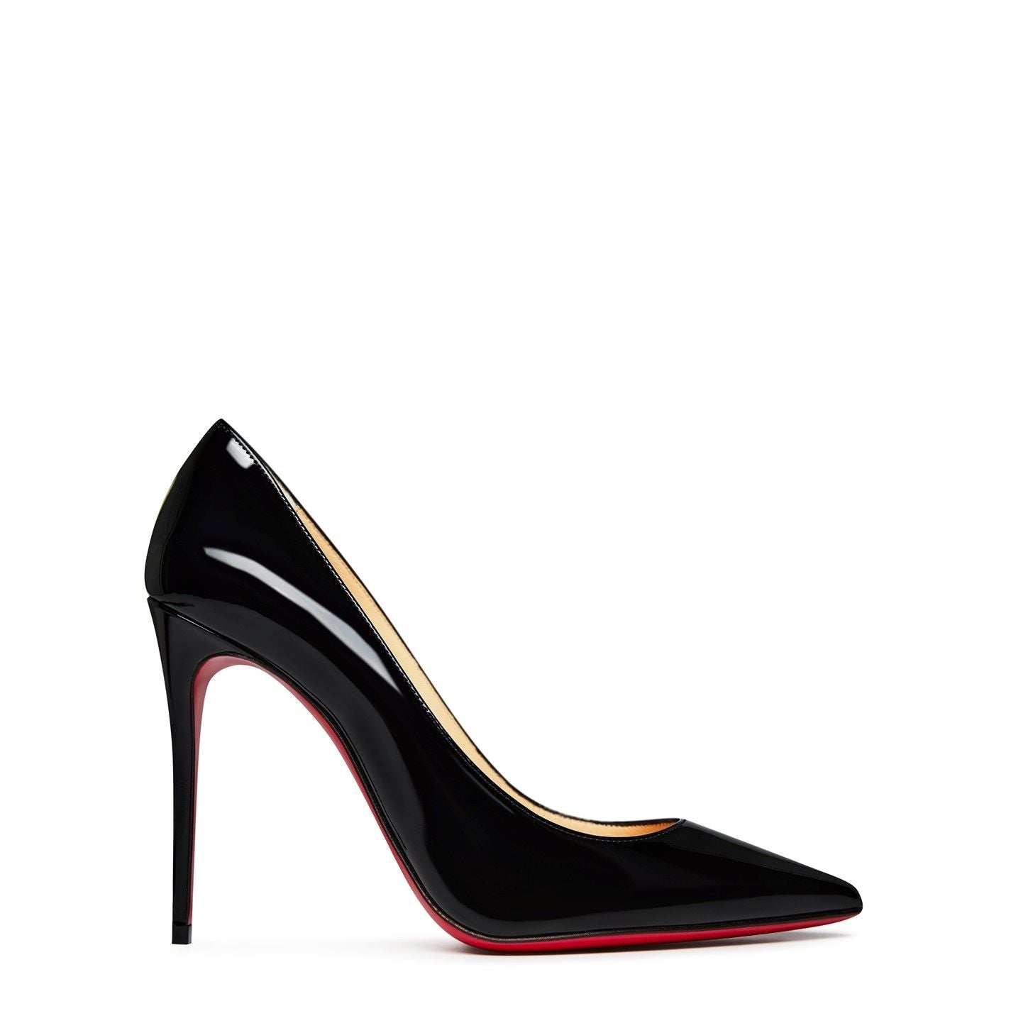  Women's Kate Leather Pumps 100mm Black