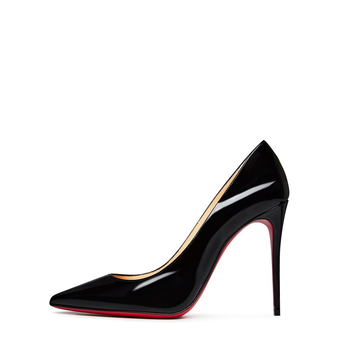  Women's Kate Leather Pumps 100mm Black