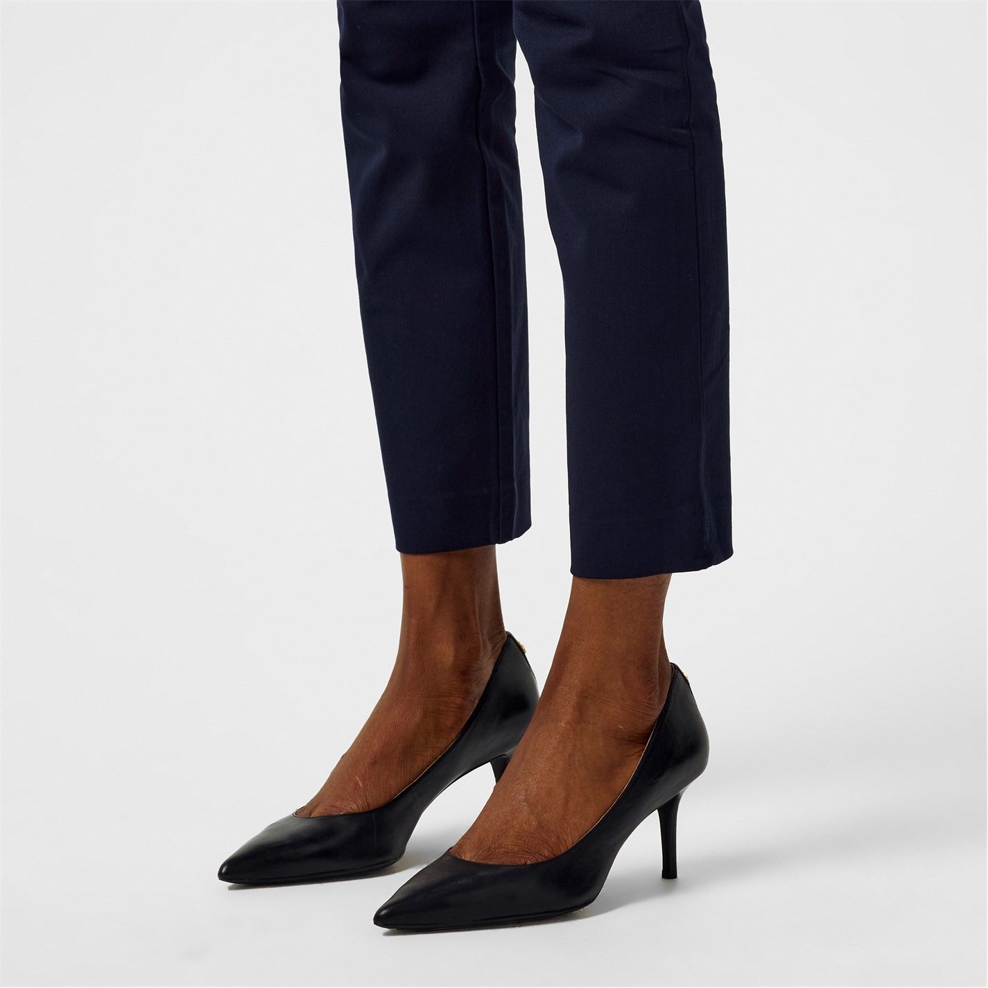  Women's Lanette Court Stiletto Heels Black 2WAH