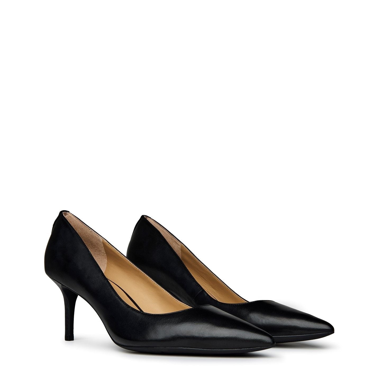  Women's Lanette Court Stiletto Heels Black 2WAH
