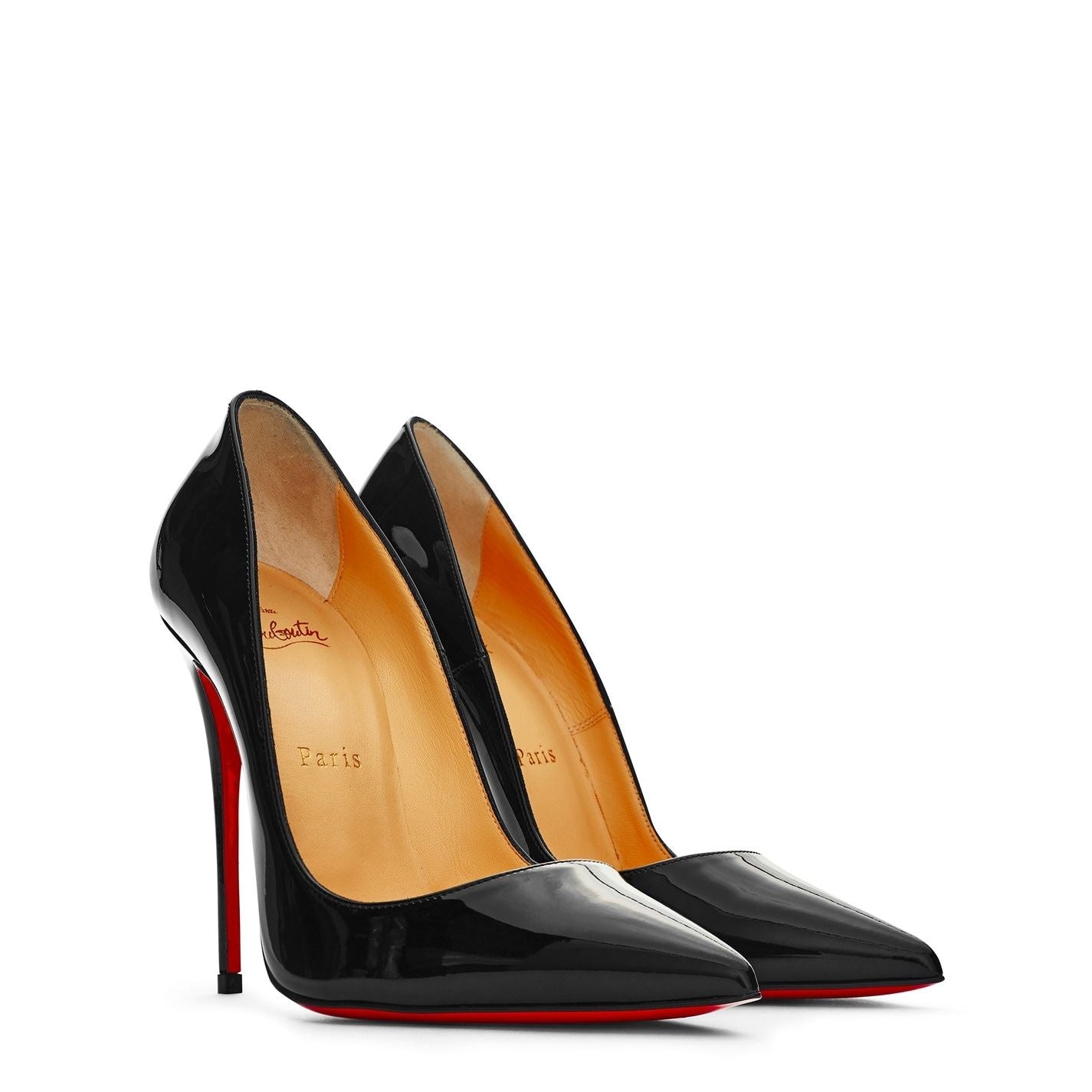  Women's Leather So Kate Heeled Pumps 120mm Black BK01