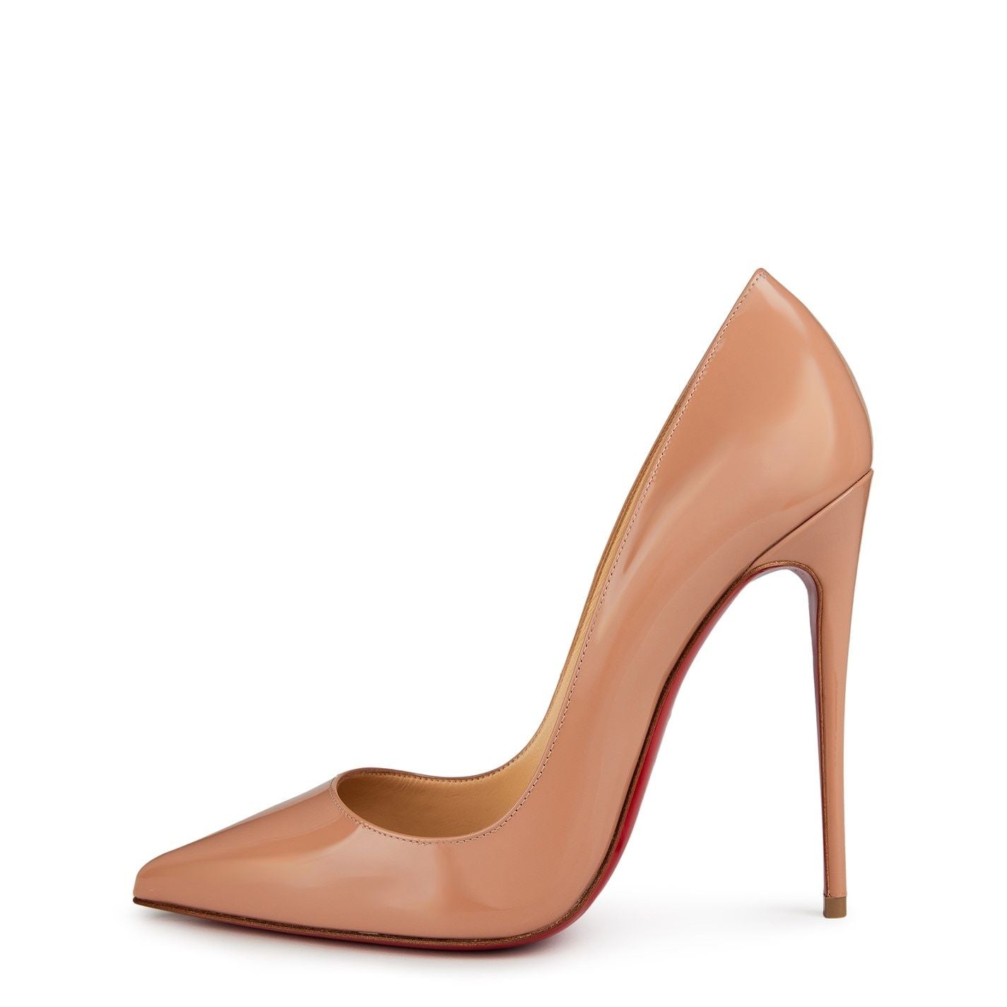  Women's Leather So Kate Heeled Pumps 120mm Blush
