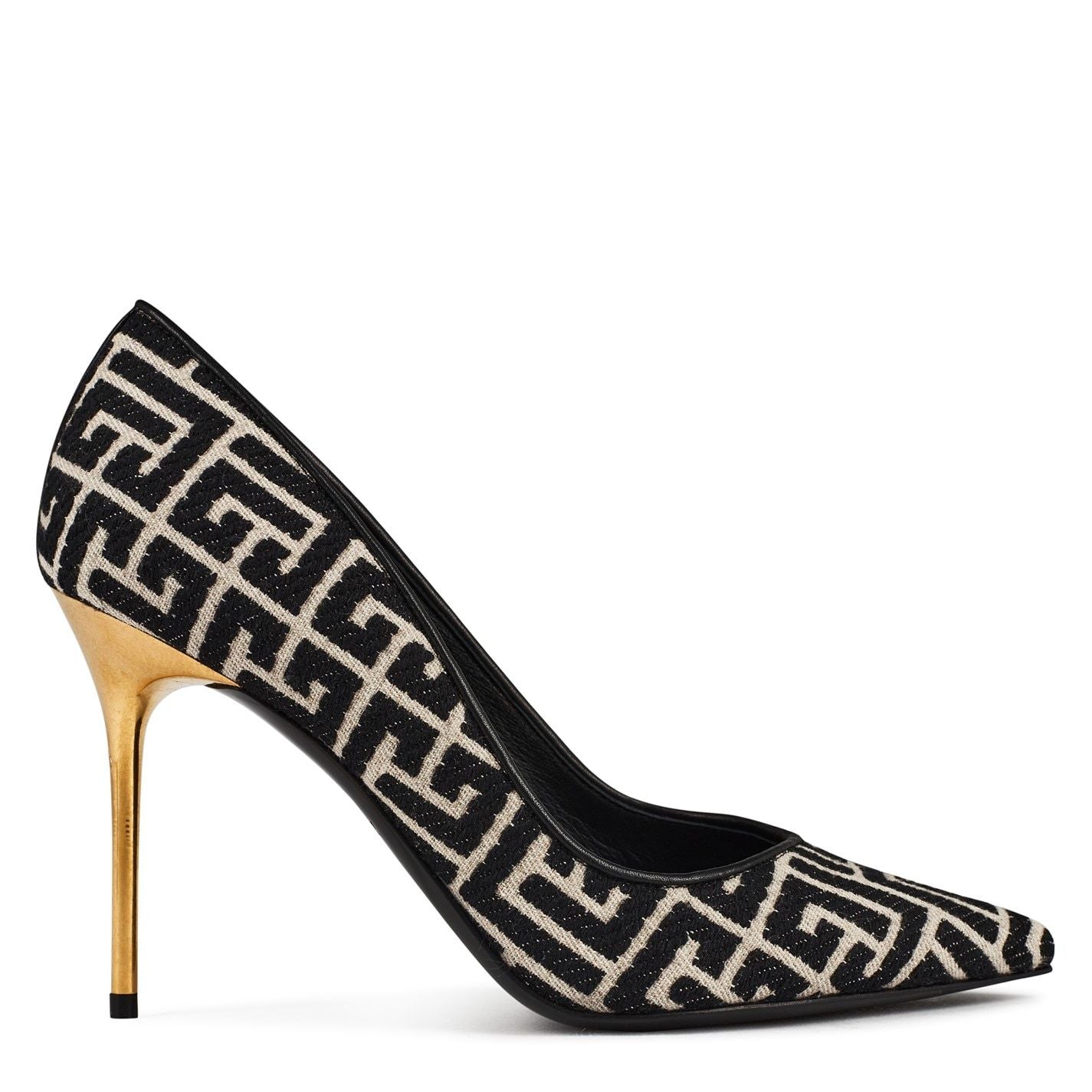  Women's Ruby Monogram Pump Ivory